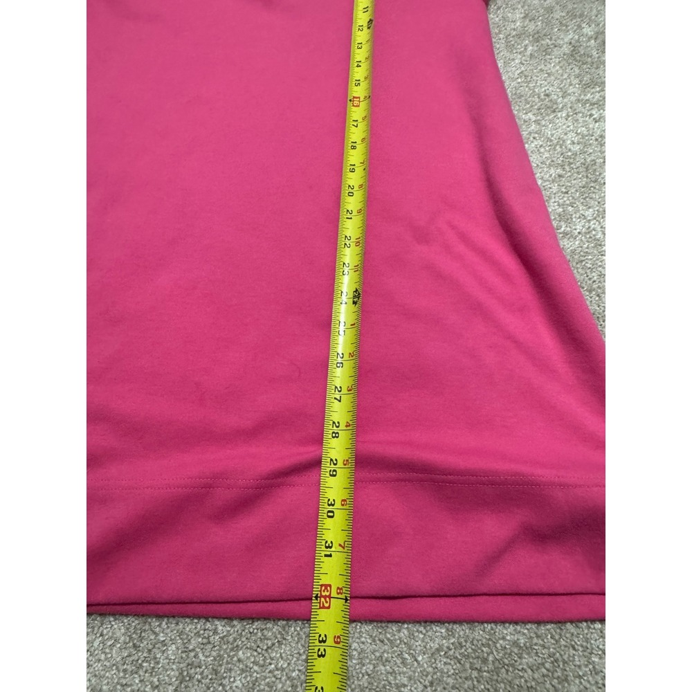 Tuckernuck Pomander Place Charlotte Pink Ruffle Neck Sweatshirt Mini Dress M - Picture 11 of 11